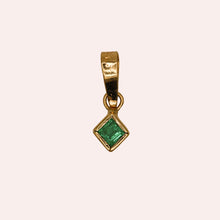 Load image into Gallery viewer, Emerald Rectangle Pendant
